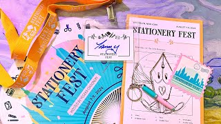 Stationery Fest 2024 with Yoseka my review thoughts purchases and giveaway [upl. by Ive]