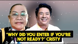 Willie Revillame Criticized by Cristy Fermin for Lack of Platform in Senate Bid [upl. by Ariel]