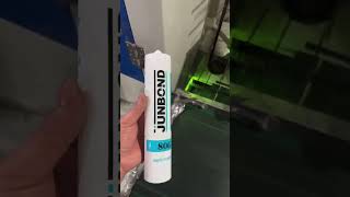 Anti fungus Sanitary silicone sealant adhesive hightack acrylic Junbond factory [upl. by Vassar]