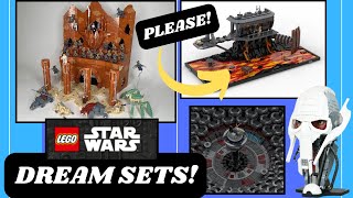 My Top 10 Dream LEGO STAR WARS Sets  Personal Wishlist [upl. by Sorrows]