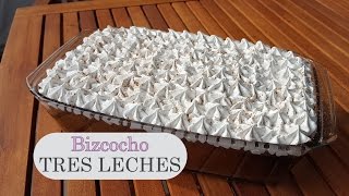 Bizcocho 3 leches  Paso a paso  DELICIOSO [upl. by Selby]