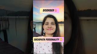 Sociopath Personality In Hindi 🤔 l Sociopath Personality Disorder shorts sociopath motivation [upl. by Batory]