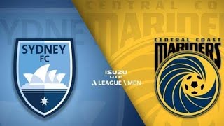 Sydney FC Vs Central Coast Mariners live Now Australia league 2024Football Semi Final [upl. by Ariada]