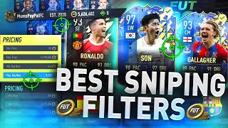 Make 150K QUICKLY with these Sniping Filters 🥶 FIFA 22 BEST SNIPING FILTERS TO MAKE COINS [upl. by Nosneb]