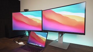 The NEW M1 MacBooks  Can You Use Two External Displays [upl. by Sybila178]