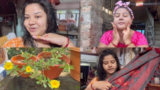 খারাপ সময় কিছুতেই পিছু ছাড়ছে না আমাদের  Parlour e na giye barite Bose kivabe facial korbe dekho [upl. by Macfarlane]