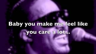 Stevie Wonder  I Love You Too Much Live with lyrics [upl. by Claybourne]