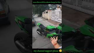 Jannu Bhai zx10R ka exhaust change kar Diya hai [upl. by Rashidi]