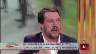 BELLO FIGO TORNA IN TV CONTRO SALVINI [upl. by Fonda779]