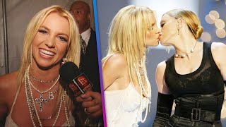 VMAs Madonna Kiss Britney Spears and Christina Aguilera REACT Flashback [upl. by Tnecnivleahcim178]