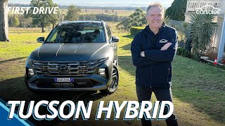 2024 Hyundai Tucson Review  Popular midsize SUV swaps diesel for hybrid power [upl. by Hsepid]