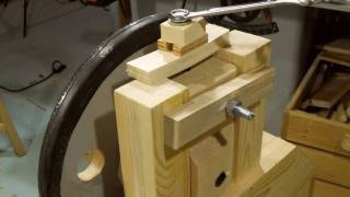 Bandsaw wheel mounts [upl. by Bealle471]