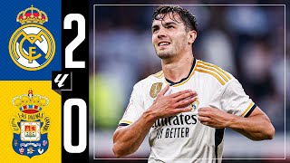 Real Madrid 20 Las Palmas  HIGHLIGHTS  LaLiga 202324 [upl. by Tally]