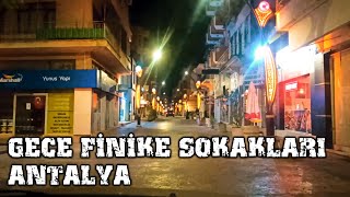 Gece Finike Sokakları  Antalya [upl. by Llerahs294]