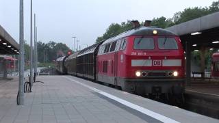 BR 218 im Bahnhof KirchheimTeck [upl. by Nnaihs]