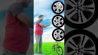 Rotating wheels to cycle Toto auto  scooter name Talking shorts  funny trending [upl. by Yentrac243]