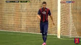 Carles Perez vs Gava â— Barcelona Juvenil B U18 [upl. by Faludi]