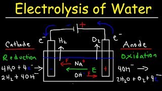 Electrolysis of Water  Electrochemistry [upl. by Latyrc]