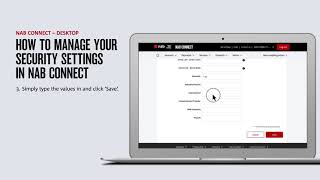 How to manage your security settings in NAB Connect [upl. by Frederica]