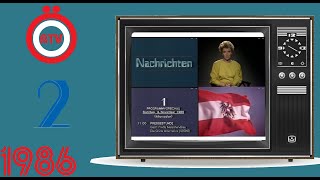 ORF FS 2  Nachrichten Programmvorschau und Sendeschluss 1111986 [upl. by Moriyama590]