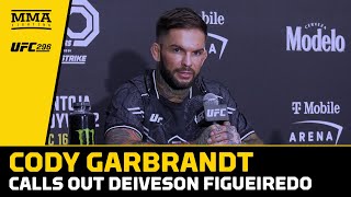 Cody Garbrandt Calls Out Deiveson Figueiredo  UFC 296  MMA Fighting [upl. by Mickelson]