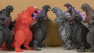 Shin Godzilla Bandai Figures Reviewed [upl. by Aimo]