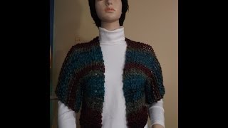 How to knit a shrug bolero  with Ruby Stedman [upl. by Fredrick267]