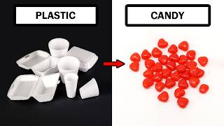 Turning styrofoam into cinnamon candy [upl. by Durant]