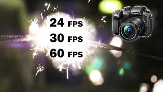 24 30 or 60 FPS Whats the Best FRAME RATE For VIDEO [upl. by Lysander143]