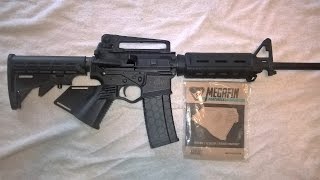 SPIKE INDUSTRIES MEGAFIN FEATURELESS GRIP REVIEW AR15 [upl. by Anilosi]