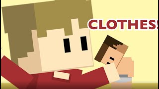 Grian quotScar put on some CLOTHESquot  3rd Life SMP Animated [upl. by Kumar]