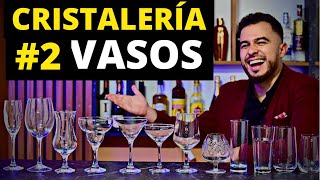 CRISTALERIA BARTENDER 🥃 2 VASOS amp COPAS de BAR  Mentor Joglan [upl. by Pejsach]