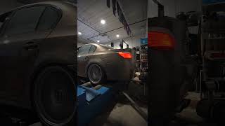 S85EVO Dyno Run  E60 M5 V10 with Infinity V3 Headers Eisenmann Sport and Schrick cams [upl. by Rosenblum851]