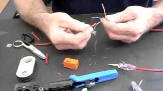 Demonstration of the Platinum Tools 100054 EZRJPRO HD Crimp Tool [upl. by Airlie]