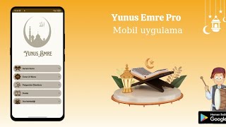 Yunus Emre Pro  Namaz Kuran Mobil Uygulama Tanıtımı İndirme linki açıklamada [upl. by Nahtnhoj]