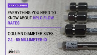 Everything you need to know about HPLC flow rates [upl. by Lonier]