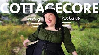 Plus Size Cottagecore Sewing Patterns  Size Inclusive Pattern Round Up [upl. by Boone]