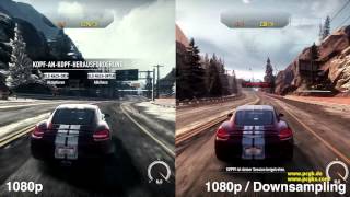 Need for Speed Rivals  Internes Downsampling versus 1080p [upl. by Qidas]