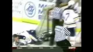 Top 4 ice hockey accidents [upl. by Heringer]