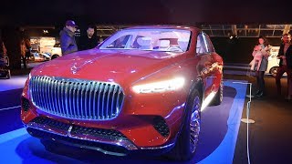 MercedesBenz Vision Maybach Ultimate Luxury  ConceptCars et design automobile Paris  2019 [upl. by Ellehcsar300]