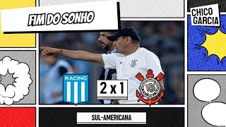 RACING 2 X 1 CORINTHIANS GARRO PERDE GOL FEITO JOGADORES ABANDONAM O TÉCNICO E RAMÓN ERRA TUDO [upl. by Nagram848]