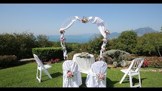 Wedding film Italia Garda lake [upl. by Kimmel]