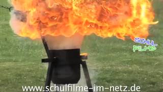 Brandbekämpfung  Schulfilm Chemie [upl. by Ahsetan66]