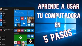 APRENDE A USAR TU COMPUTADORA EN 5 PASOS  Curso de computación GRATIS desde Cero [upl. by Adihsar]