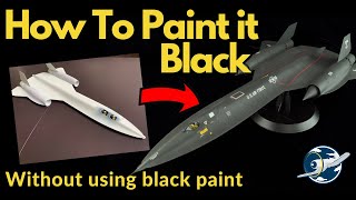 Realistic Black Finishes for Model Airplanes [upl. by Nelly119]