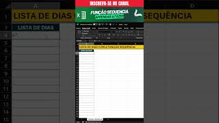 Como usar a função sequência na sua planilha do Excel [upl. by Twum]