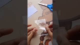 DIY Mini 3 ring Binder for journaling  Mini 3 ring binder making easy [upl. by Dalila596]