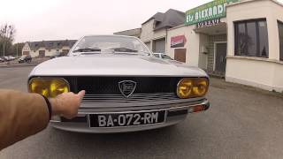 Lancia Beta Coupé 2000 de 1977 1020  présentation et balade en Normandie [upl. by Spalla981]