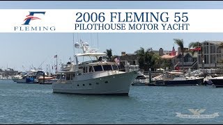 2006 Fleming 55 Pilothouse Motor Yacht [upl. by Jacquelin477]