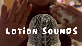 ASMR Lotion Sounds and Hand Sounds  Whispered [upl. by Sumaes]